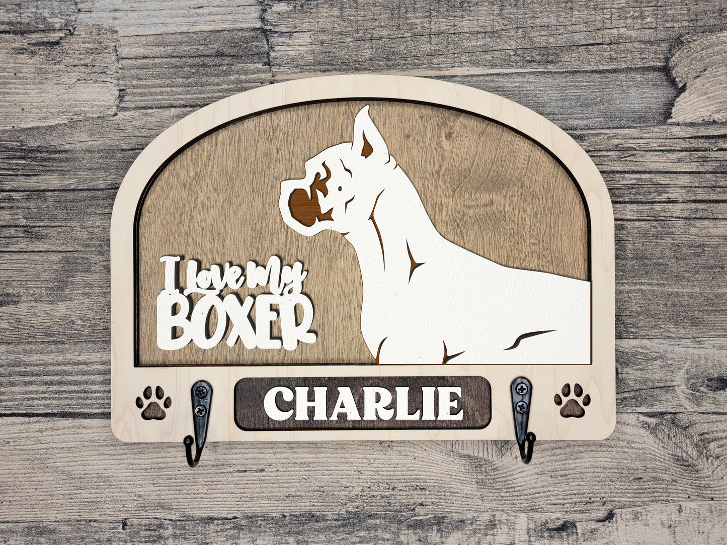 Additional Breeds!  Adorable Dog Leash Holder