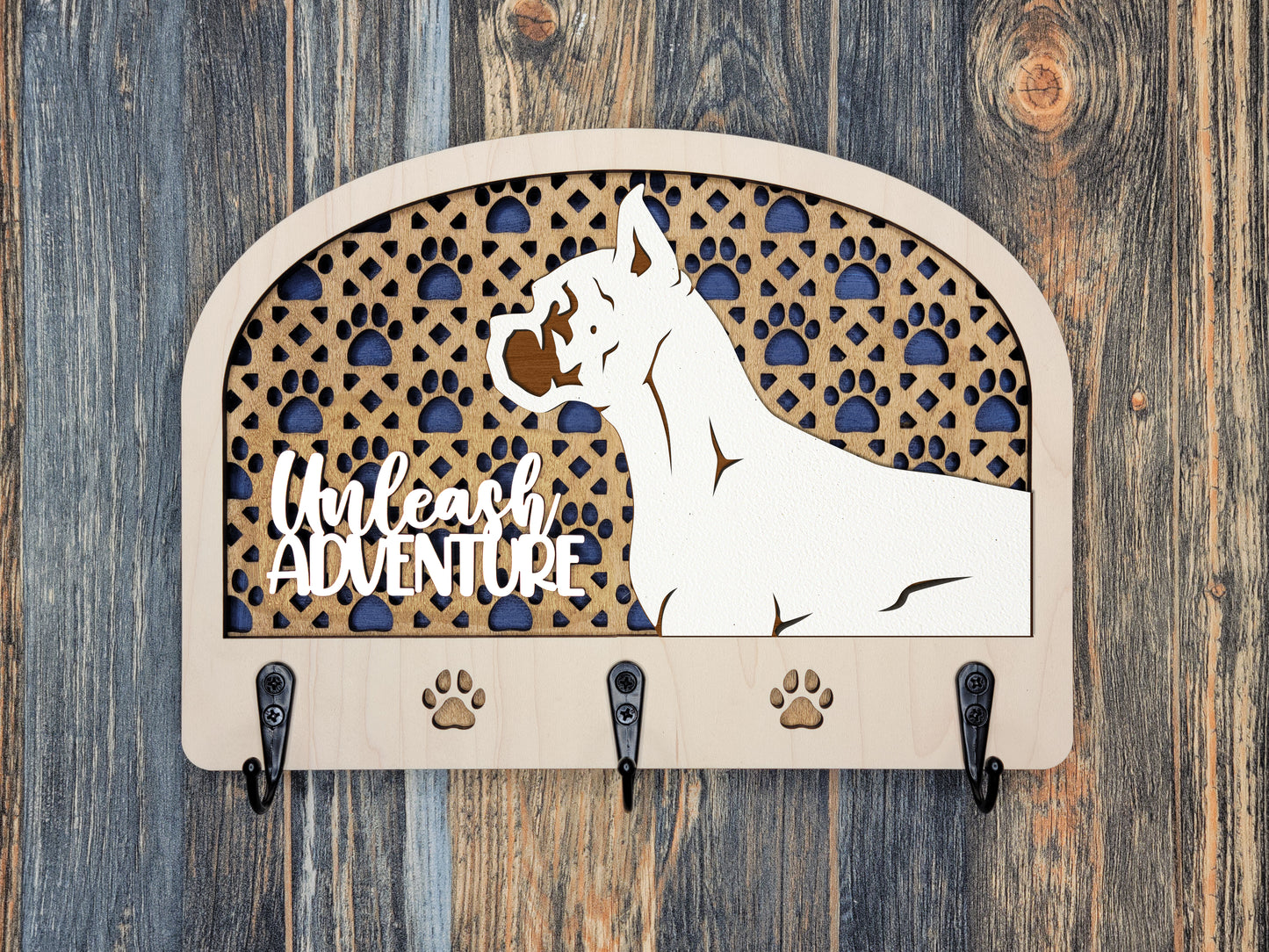 Additional Breeds!  Adorable Dog Leash Holder