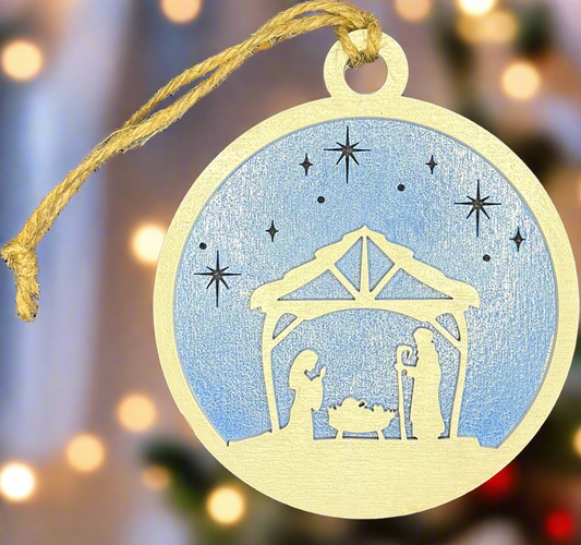 Nativity Scene Ornament