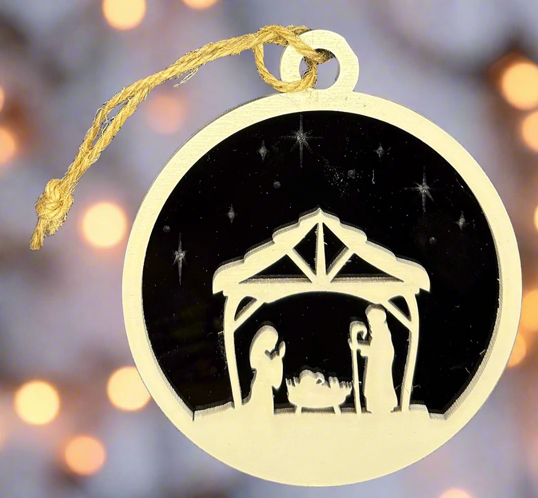 Nativity Scene Ornament